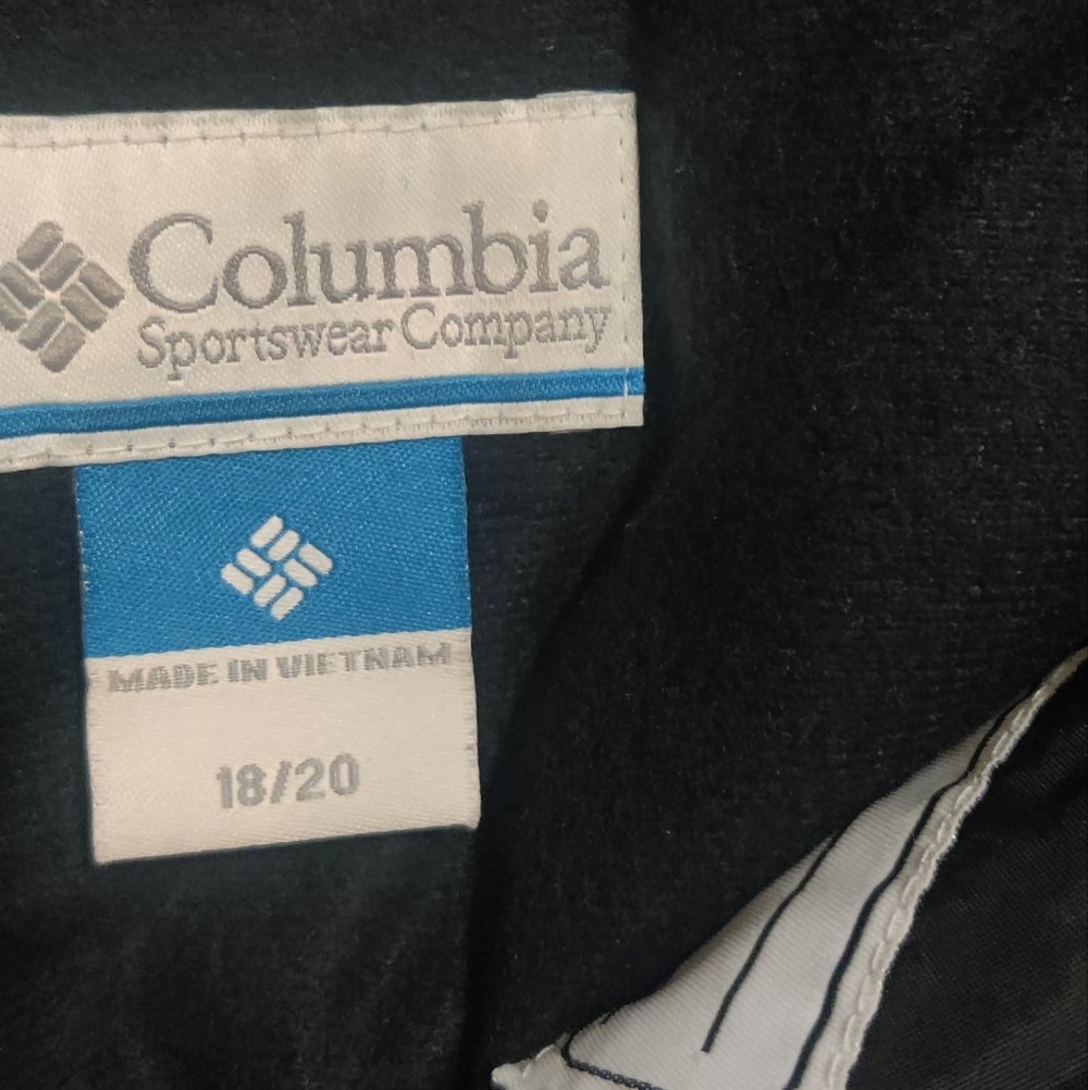 Columbia Youth 18/20 Black Snow Pants - Picture 8 of 11